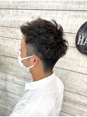 自然なアッシュカラー!