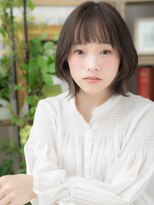 カバーヘア ブリス 川口(COVER HAIR bliss)&nbsp;バレイヤージュくせ毛風小顔くびれボブウルフa川口20代30代40代