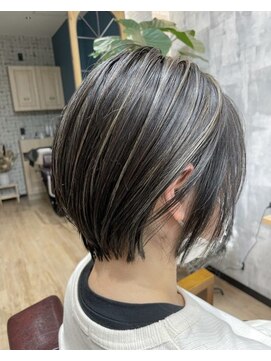 シアン(CYAN) ハイライトショート