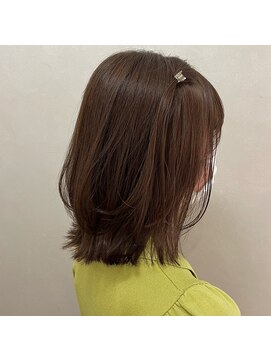 アンドワン 自由が丘(＆ONE) 【&ONE 自由が丘】プチレイヤースタイル　× ベージュ系カラー