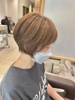 アッシュ 豊田店(Ash)&nbsp;ナチュラルハイライト×横顔美人ショート