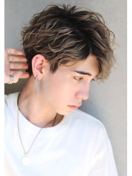 リークフー(Ree cu fuu) 20代30代40代/爽やかショート/メンズパーマ/ツーブロック