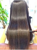 髪質改善ストレートbefore/after
