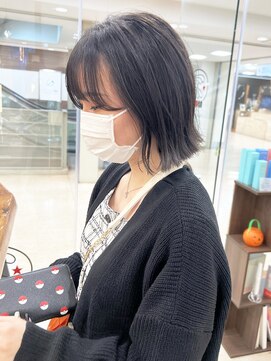 モリオ フロム ロンドン サッポロファクトリー店(morio FROM LONDON) 【morio】札幌ボブ　ぱつっと外ハネボブ