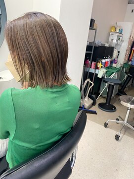 ヒビヲ(HIBIO) 脱白髪染めハイライト白髪ぼかしリタッチハイトーンダブルカラー