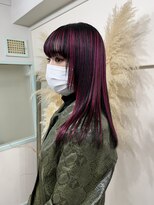 エッジ 下北沢(edge.)&nbsp;インナーハイライトチェリーピンク