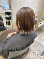 ヘアメイク ゼロ(0)&nbsp;切りっぱなしボブ