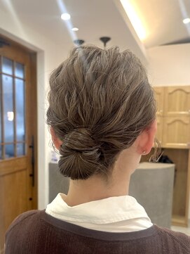 マール(MAAR) ブライダル前撮りhair set