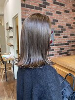 メイクス 表参道(MAKE'S omotesando)&nbsp;外ハネミディアム/きりっぱなし/きりっぱなしボブ