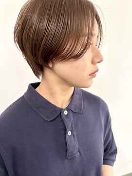 トリッカ 銀座(tricca) ショートカット×ひし形ショートボブ×ハンサムショート