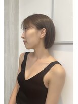 ラミ(L'ami)&nbsp;外ハネボブ　切りっぱなしボブ