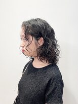 モリオフロムロンドン 松戸店(Morio from London)&nbsp;【松戸 藤原】ミディアムパーマ黒髪