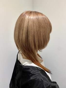 アズールサン 草加西口店(azule-sun) トリプルカラー,レイヤーカット,透明感ベージュ,【草加】