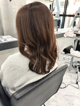 エンディアリング 東銀座(Endearing) 銀座/東銀座/切りっぱなしボブ/エアリーロング/ブラウン