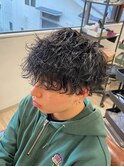 波巻きツイストスパイラルパーマ/千葉駅/メンズマッシュ保立大翔