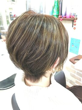 セットアップ 倉敷美和店(SET-UP) ショート × ハイライト