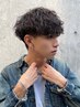 【平日限定】メンズカット+波巻きスパイラルパーマ ￥11500 #天神波巻きパーマ
