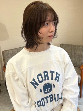 トナリ(tonari) レイヤーボブ　似合わせカット　ベージュ【鹿児島中央】