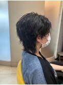 【Cut】ウルフカット