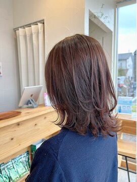 キュウヘアー(KYUU HAIR) ワンカール×ミディアムレイヤー