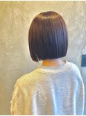 ボブ/ミディアム/ミニボブ/ショート/切りっぱなし新潟西区 小新