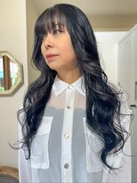 アリー 新百合ヶ丘店(ally)&nbsp;(ブリーチ)ネイビーブラック