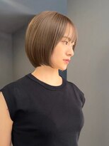 ジアン テラス(GIEN TERRASSE)&nbsp;#トレンドボブ#上品カラー#カリスマブラウン/岸本 理希