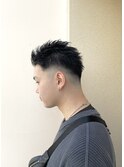 フェード×オールバックショート