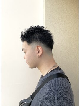 チャコレ パーチ 北千住店(Chacolle perch) フェード×オールバックショート