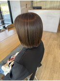 ぱつんとボブ
