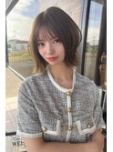 大人可愛い30代40代50代小顔◎マッシュショートボブウルフカット