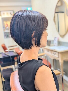 ステアー(stair) ミニボブ/ショート/白髪ぼかし【大宮】