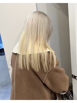 ヴィア 京都烏丸(Via)&nbsp;ケアブリーチ/ダブルカラー/ハイトーン/ホワイトブロンド