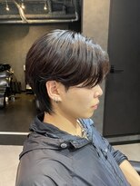 アンダーバーホワイト 鳳店(_WHITE)&nbsp;韓国風カルマセンターパート