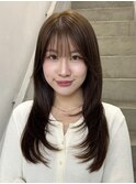フェイスレイヤー/レイヤー髪質改善縮毛矯正白髪ぼかしショート