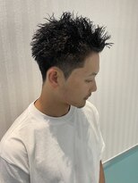 エルエフェ(EL JEFE)&nbsp;【ツイストパーマスタイル】［東中野］［落合］［バーバー］