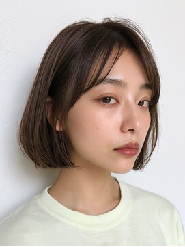 ロディーナコク 大口 新子安(rodina.coc) ダークパープル/ナチュラルショート/ミルクブラウン/夏/大口子安