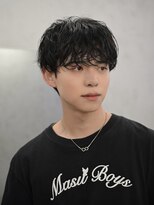 ネクストメンズ 表参道(NEXT men's)&nbsp;センターパート/シャドウパーマ/ニュアンスパーマ