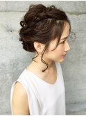 後れ毛ヘアアレンジ＊schritt mutsuki