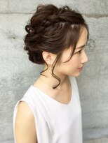 後れ毛ヘアアレンジ＊schritt mutsuki