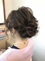 ロカット サロン(Roquat Salon) ゆるふわローアップアレンジ【ヘアアレンジ 立川/立川南/袴】