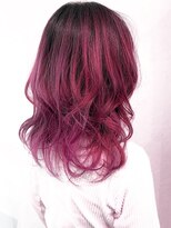 リトルカモジマ バイ ヴィーヴル(little kamojima by BIVRE)&nbsp;バイオレットベリーピンク × グラデーション by shiho