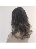ふわふわレイヤーカット バレイヤージュ