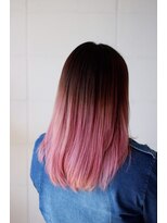 リラ ヘア サロン(rela hair salon)&nbsp;サクラピンクのグラデーション