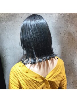 ドロシー(dorothy) #アディクシーカラー　#イルミナカラー　ブルーグリーンボブ