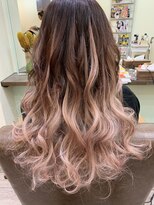 ウエスト オーランド(WEST O LAND)&nbsp;ピンクベージュのグラデーション