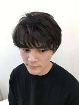 ヘアメイクヒール ダークグレイジュマッシュ