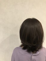 キー(KEY) 大人ミディアム ウルフスタイル