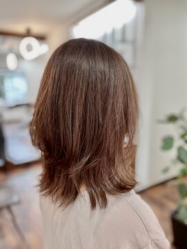 ノズヘアー(Noz hair) ミディアム　ハイライト