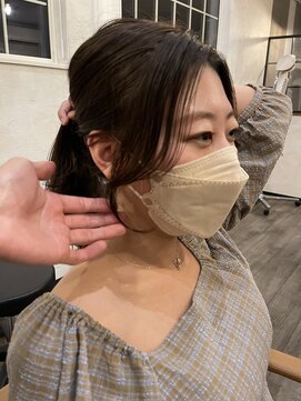 フィーカ(fika) 結んでも割れない顔まわりカット